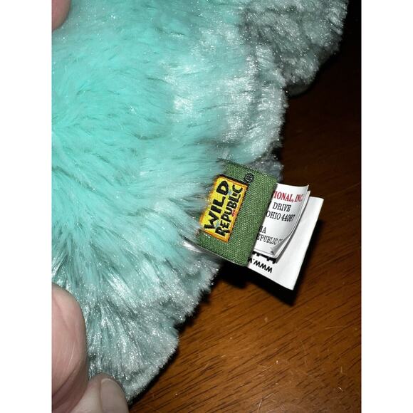 Wild Republic Milwaukee Zoo 9" Green Tiger Cub Baby Plush Stuffed Animal Toy - Picture 9 of 10